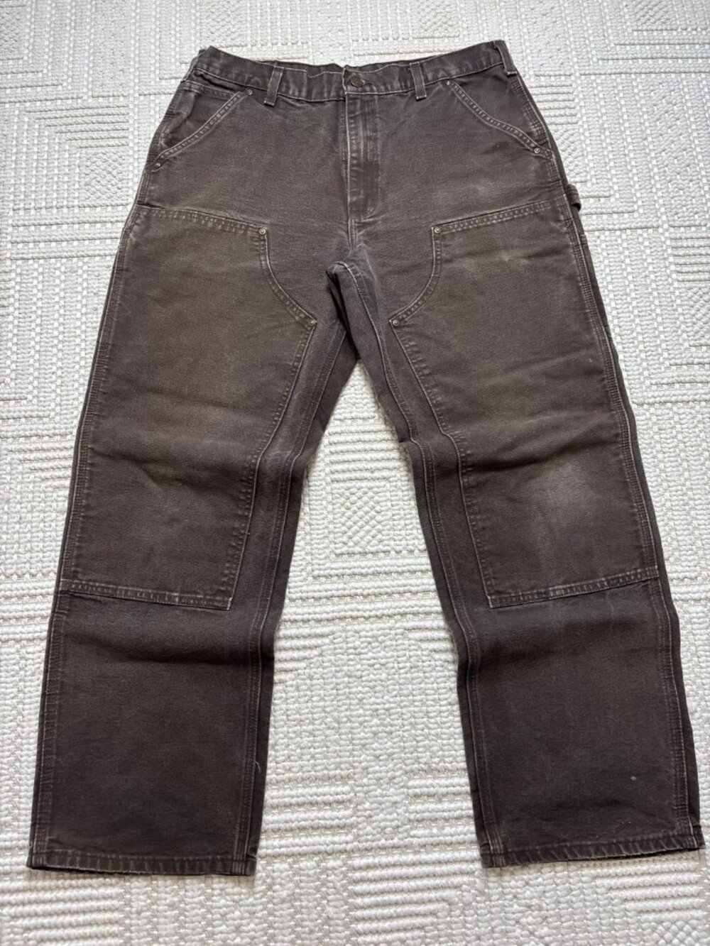 carhartt double knee Brown pants Vintage